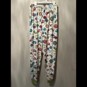 Dr. Suess Grinch Lounge Pants Men’s 3Xl Pajama Pants 48-50